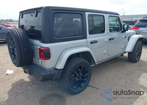 2023 Jeep Wrangler 4Xe Sahara 4X4 from USA, damaged, VIN 1C4JJXP64PW702995